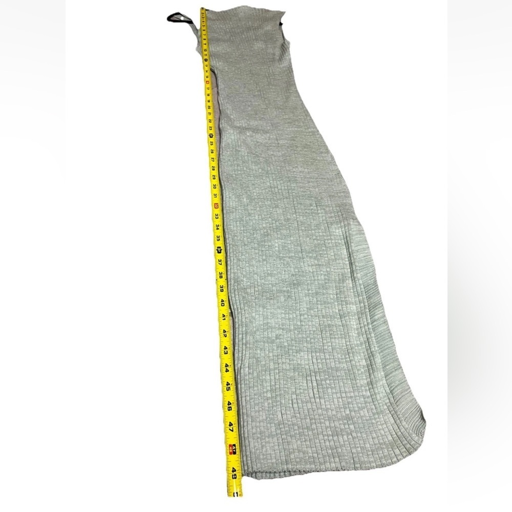 NWT Anna Quan Drew Dress 8 Sage Ribbed Knit Bodycon Maxi Vacation Resortwear - Picture 12 of 13
